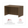 Alera® Alera® Valencia™ Series Straight Front Desk Shell, 47.25" x 29.5" x 29.63", Modern Walnut Desk Shells - Office Ready