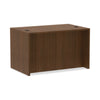 Alera® Alera® Valencia™ Series Straight Front Desk Shell, 47.25" x 29.5" x 29.63", Modern Walnut Desk Shells - Office Ready