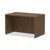 Alera® Alera® Valencia™ Series Straight Front Desk Shell, 47.25" x 29.5" x 29.63", Modern Walnut Desk Shells - Office Ready