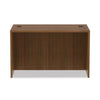 Alera® Alera® Valencia™ Series Straight Front Desk Shell, 47.25" x 29.5" x 29.63", Modern Walnut Desk Shells - Office Ready