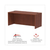 Alera® Alera® Valencia™ Series Straight Front Desk Shell, 65" x 29.5" x 29.63", Medium Cherry Desk Shells - Office Ready