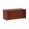 Alera® Alera® Valencia™ Series Straight Front Desk Shell, 65" x 29.5" x 29.63", Medium Cherry Desk Shells - Office Ready