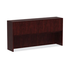 Alera® Alera® Valencia™ Series Hutch, 4 Compartments, 70.63w x 15d x 35.38h, Mahogany