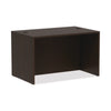 Alera® Alera® Valencia™ Series Straight Front Desk Shell, 47.25" x 29.5" x 29.63", Espresso Desk Shells - Office Ready