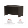 Alera® Alera® Valencia™ Series Straight Front Desk Shell, 47.25" x 29.5" x 29.63", Espresso Desk Shells - Office Ready