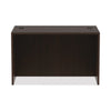 Alera® Alera® Valencia™ Series Straight Front Desk Shell, 47.25" x 29.5" x 29.63", Espresso Desk Shells - Office Ready