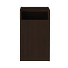 Alera® Alera® Valencia Series File/File Full Pedestal File, Left or Right, 2 Legal/Letter-Size File Drawers, Espresso, 15.63" x 20.5" x 28.5" Vertical Desk Pedestals - Office Ready