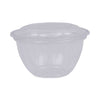 Eco-Products® Renewable and Compostable Containers, 18 oz, 5.5" Diameter x 2.3" h, Clear, Plastic, 150/Carton Takeout Food Containers - Office Ready