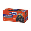 Hefty® Ultra Flex™ Waste Bags, Drawstring, 30 gal, 1.05 mil, 6" x 2.1", Black, 150/Carton Lawn/Leaf & Large Trash Bags - Office Ready