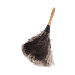 Boardwalk® Professional Ostrich Feather Duster, 7" Wood Handle