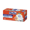 Hefty® Ultra Strong Tall Kitchen & Trash Bags, Drawstring, 13 gal, 23.75" x 24.88", White, 40 Bags/Box, 6 Boxes/CT Tall Kitchen Trash Bags - Office Ready