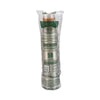 Dart® Bare Eco-Forward RPET Cold Cups, Squat, 12 oz to 14 oz, Plastic, Leaf Design, 50/Pack, 20 Packs/Carton Cold Drink Cups - Office Ready