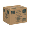 Dart® ClearPac® Nacho Tray, 2 Compartments, 3.3 oz, 6.2 x 6.2 x 1.6, Clear, Plastic, 500/Carton Food Trays - Office Ready