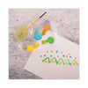 Dart® ClearPac® Nacho Tray, 2 Compartments, 3.3 oz, 6.2 x 6.2 x 1.6, Clear, Plastic, 500/Carton Food Trays - Office Ready