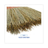 Boardwalk® Parlor Broom, Yucca/Corn Fiber Bristles, 56" Overall Length, Natural, 12/Carton Traditional Corn/Synthetic Brooms - Office Ready