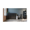 Alera® Four-Drawer Economy Vertical File, Letter-Size File Drawers, 15" x 26.5" x 52", Black Vertical File Cabinets - Office Ready