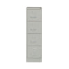 Alera® Four-Drawer Economy Vertical File, Letter-Size File Drawers, 15" x 22" x 52", Light Gray Vertical File Cabinets - Office Ready