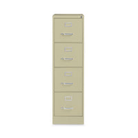 Alera® Four-Drawer Economy Vertical File, Letter-Size File Drawers, 15