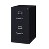 Alera® Two-Drawer Economy Vertical File, Letter-Size File Drawers, Black, 15" x 22" x 28.37" Vertical File Cabinets - Office Ready