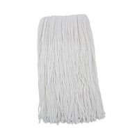 Boardwalk® Cut-End Wet Mop Heads, Rayon, 20oz, White, 12/Carton Wet Mop Heads - Office Ready