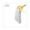 Boardwalk® Cut-End Wet Mop Heads, Rayon, 20oz, White, 12/Carton Wet Mop Heads - Office Ready