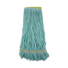 Boardwalk® EcoMop Head, Recycled Fibers, Extra Large Size, Green, 12/CT
