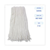 Boardwalk® Cut-End Wet Mop Heads, Rayon, No. 32, White, 12/Carton Wet Mop Heads - Office Ready