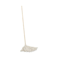 Boardwalk® Handle/Deck Mops, #16 White Cotton Head, 48