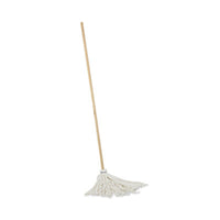 Boardwalk® Handle/Deck Mops, #16 White Rayon Head, 48