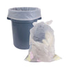 Boardwalk® Industrial Drum Liners Rolls, 60 gal, 1.8 mil, 38" x 63", Clear, 75/Carton LDPE Waste Can Liners - Office Ready