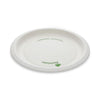 Pactiv Evergreen EarthChoice® Pressware® Compostable Dinnerware, Plate, Paper, 9" dia, White, 450/Carton Plates - Office Ready