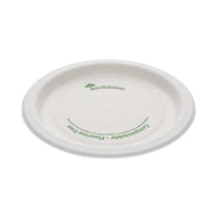 Pactiv Evergreen EarthChoice® Pressware® Compostable Dinnerware, Plate, 6