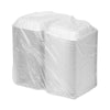 Pactiv Evergreen EarthChoice® Vented Microwavable MFPP Hinged Lid Container, 8.5 x 8.5 x 3.1, White, Plastic, 146/Carton Takeout Food Containers - Office Ready