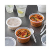 Pactiv Evergreen Newspring DELItainer Microwavable Container, 8 oz, 1.13 x 2.8 x 1.33, Clear, Plastic, 240/Carton Takeout Food Containers - Office Ready