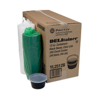 Pactiv Evergreen Newspring DELItainer Microwavable Container, 12 oz, 4.55