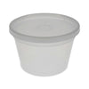 Pactiv Evergreen Newspring DELItainer Microwavable Container, 16 oz, 2 x 2 x 2, Clear, Plastic, 240/Carton Takeout Food Containers - Office Ready