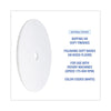 Boardwalk® Polishing Floor Pads, 21" Diameter, White, 5/Carton Burnish/Buff Floor Pads - Office Ready