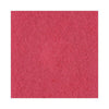 Boardwalk® Buffing Floor Pads, 21" Diameter, Red, 5/Carton Burnish/Buff Floor Pads - Office Ready