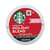 Starbucks® Holiday Blend Coffee, K-Cups, 22/Box, 4 Boxes/Carton Coffee K-Cups - Office Ready