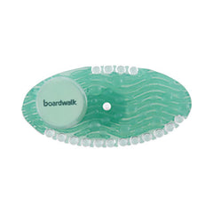 Boardwalk® Curve Solid Air Freshener, Cucumber Melon, Green, 10/Box, 6 Boxes/Carton