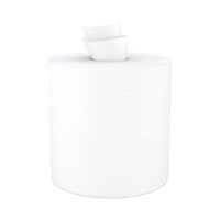 Cascades PRO Tuff-Job® Spunlace Towels, Centerpull Roll, 8 x 13, White, 369 Sheets/Roll, 6/Carton Shop Towels and Rags - Office Ready