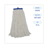 Boardwalk® Cut-End Lie-Flat Economical Mop Head, Rayon, 16oz, White, 12/Carton Wet Mop Heads - Office Ready