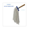 Boardwalk® Cut-End Lie-Flat Economical Mop Head, Rayon, 16oz, White, 12/Carton Wet Mop Heads - Office Ready
