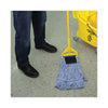 Boardwalk® Loop-End Mop with Scrub Pad, Loop-End, Cotton With Scrub Pad, Medium, 12/Carton Wet Mop Heads - Office Ready