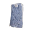 Boardwalk® Loop-End Mop with Scrub Pad, Loop-End, Cotton With Scrub Pad, Medium, 12/Carton Wet Mop Heads - Office Ready