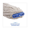 Boardwalk® Cotton Lie-Flat Mop Heads, Lie-Flat Head, Cotton Fiber, 24 oz., White, 12/Carton Wet Mop Heads - Office Ready