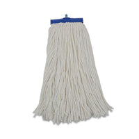 Boardwalk® Cut-End Lie-Flat Economical Mop Head, Rayon, 16oz, White, 12/Carton Wet Mop Heads - Office Ready