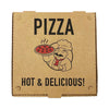 BluTable Pizza Boxes, 12 x 12 x 2, Brown, Paper, 50/Pack Pizza Boxes - Office Ready