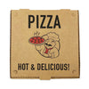 BluTable Pizza Boxes, 16 x 16 x 2, Kraft, Paper, 50/Pack Pizza Boxes - Office Ready