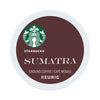 Starbucks® Sumatra Coffee K-Cups®, Sumatran, 0.4 oz K-Cup, 24/Box Coffee K-Cups - Office Ready